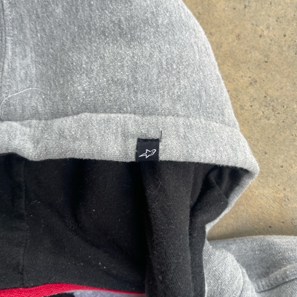 Vintage Rare Alpinestars Black and White Logo Tag with boxy fit - Picture 6 of 7